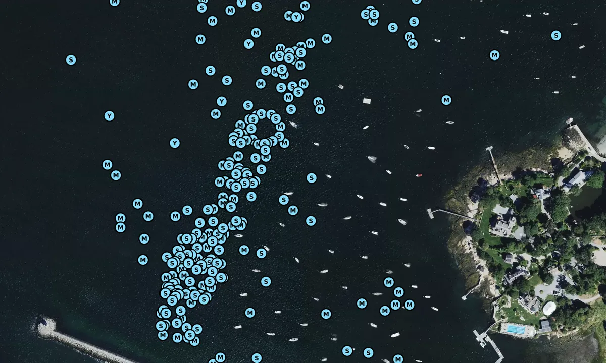 Satelite image of Gloucester Outer Harbor