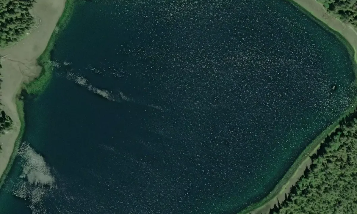 Satelite image of Goat Mouth Inlet