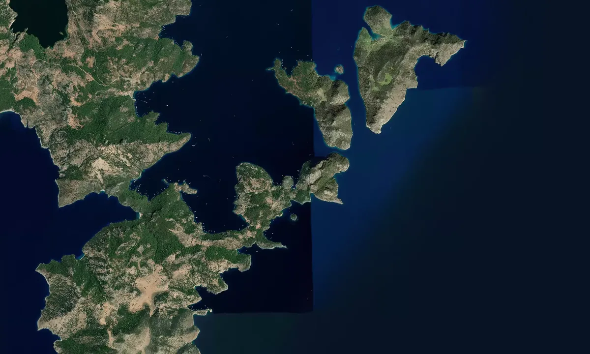 Flyfoto av Göbün Bay