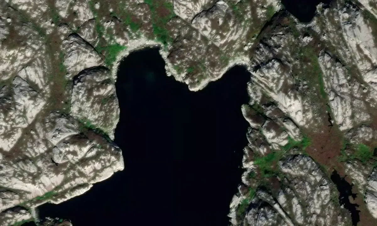 Flyfoto av Goddehamn - Rolvsnes