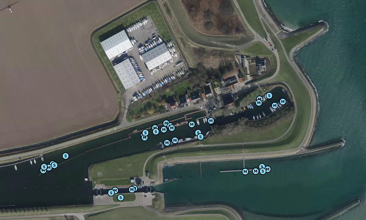 Satelite image of Goessche Sas Yacht Harbour
