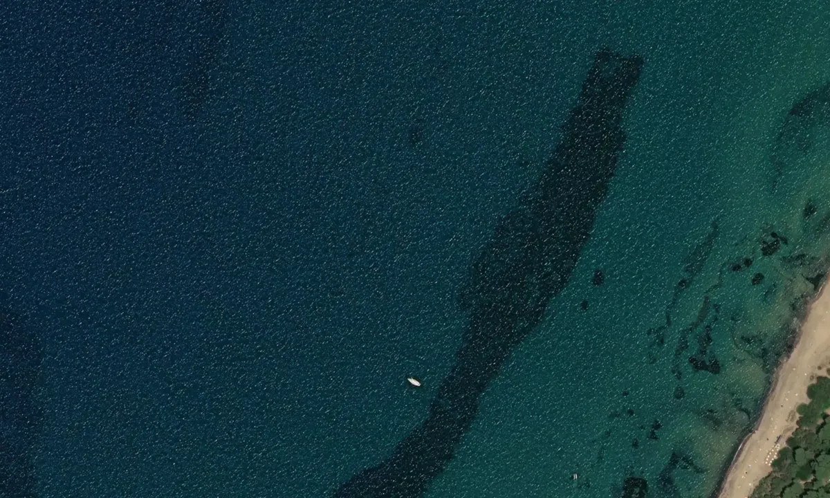 Flyfoto av Golfo di Baratti