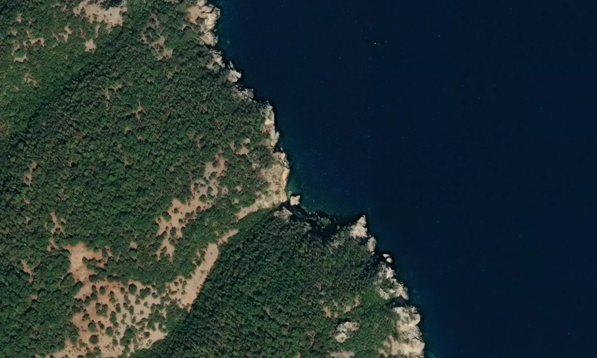 Flyfoto av Golubinac