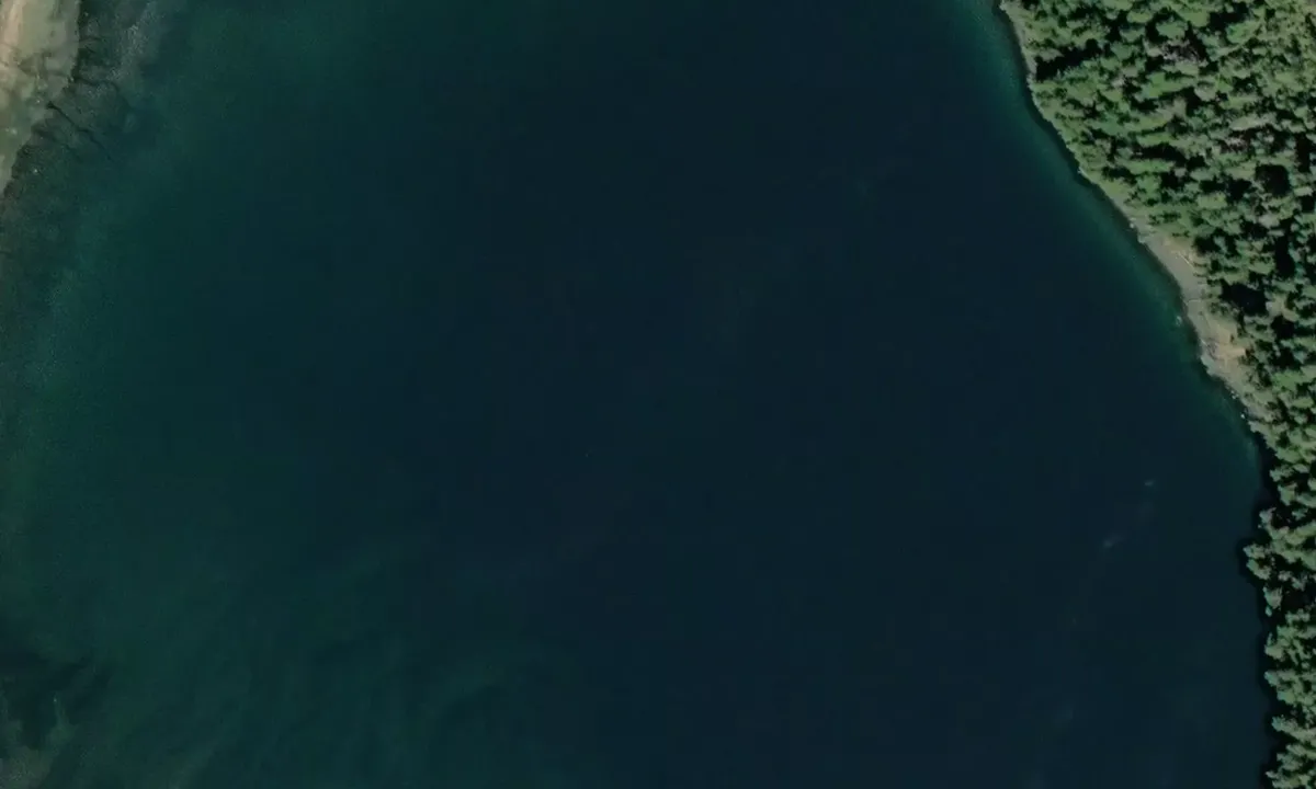 Satelite image of Good Island Inlet Basin