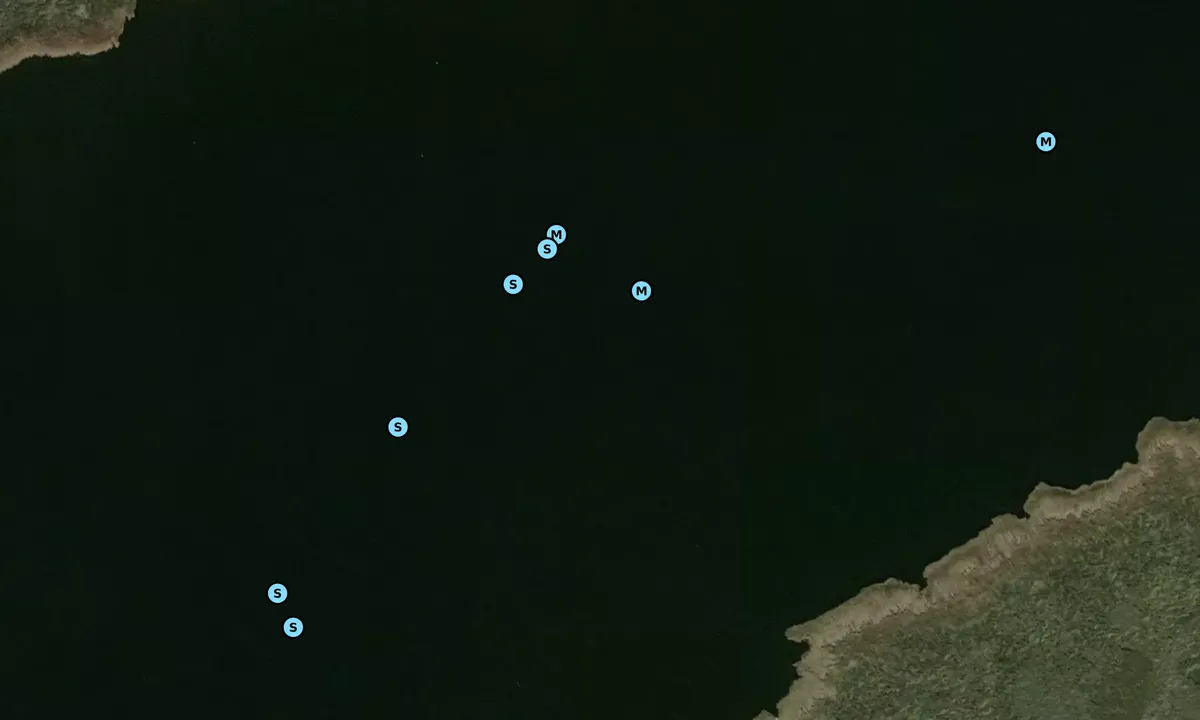 Satelite image of Goose Creek