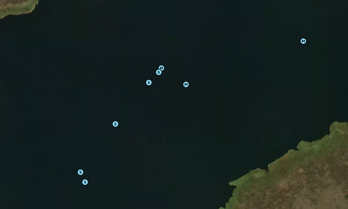 Satelite image of Goose Creek