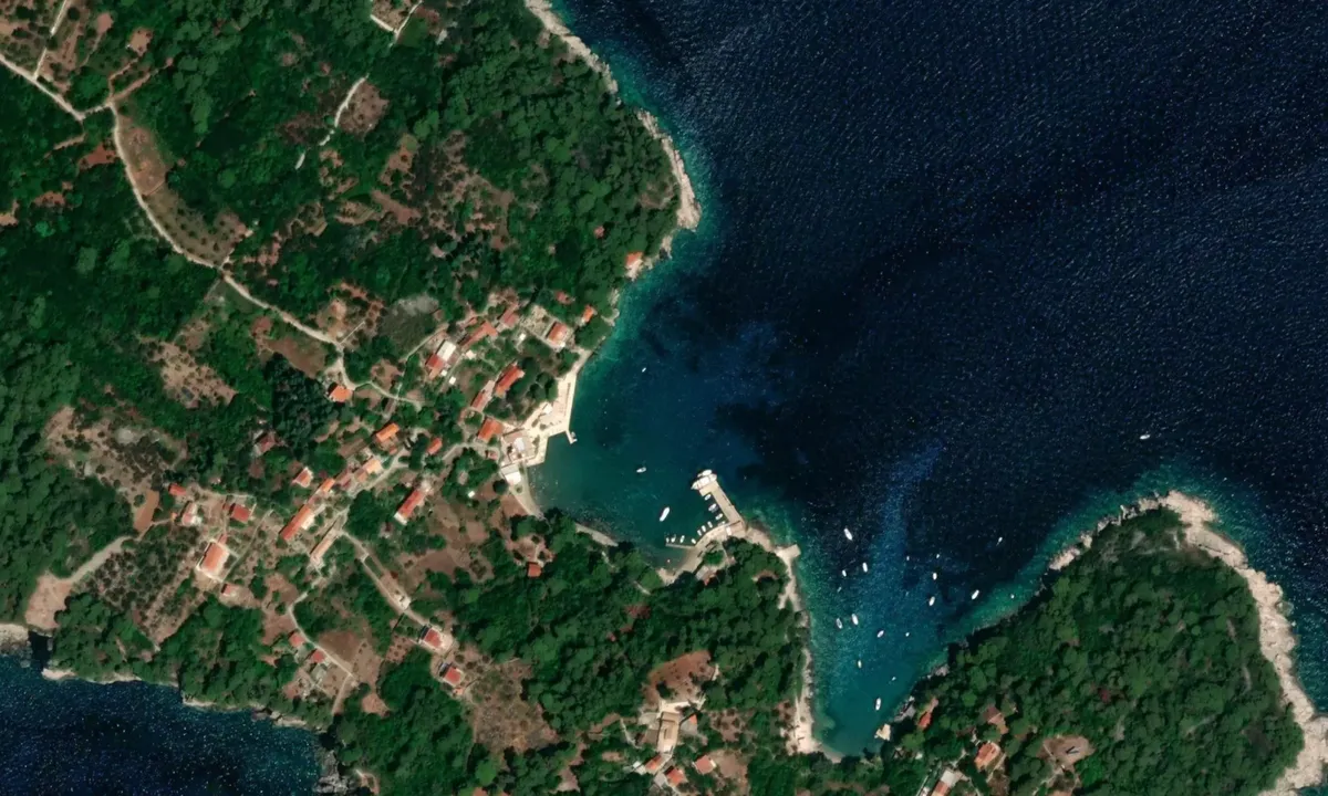 Flyfoto av Gornje Čelo