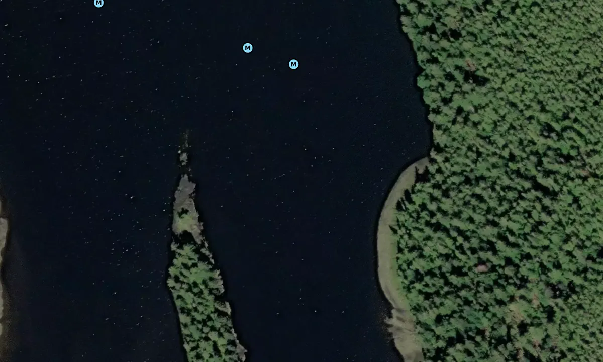 Satelite image of Gosling Island