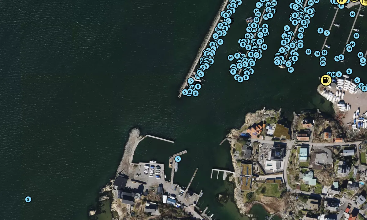 Satelite image of Göteborg - GKSS Långedrag