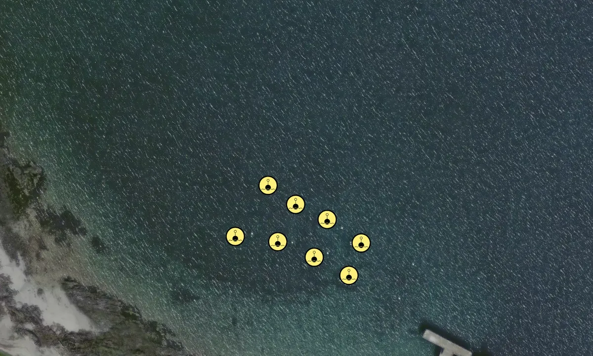Satelite image of Gott Bay, Tiree