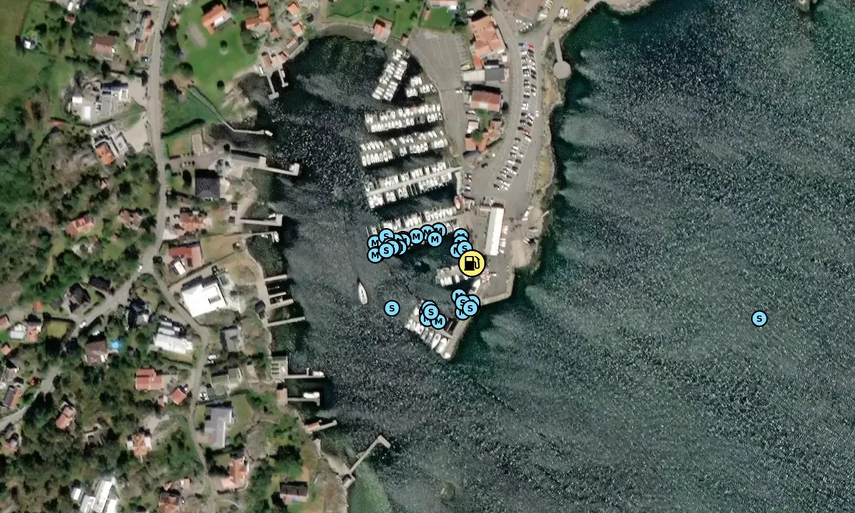 Satelite image of Gottskär m. Tjolöholm