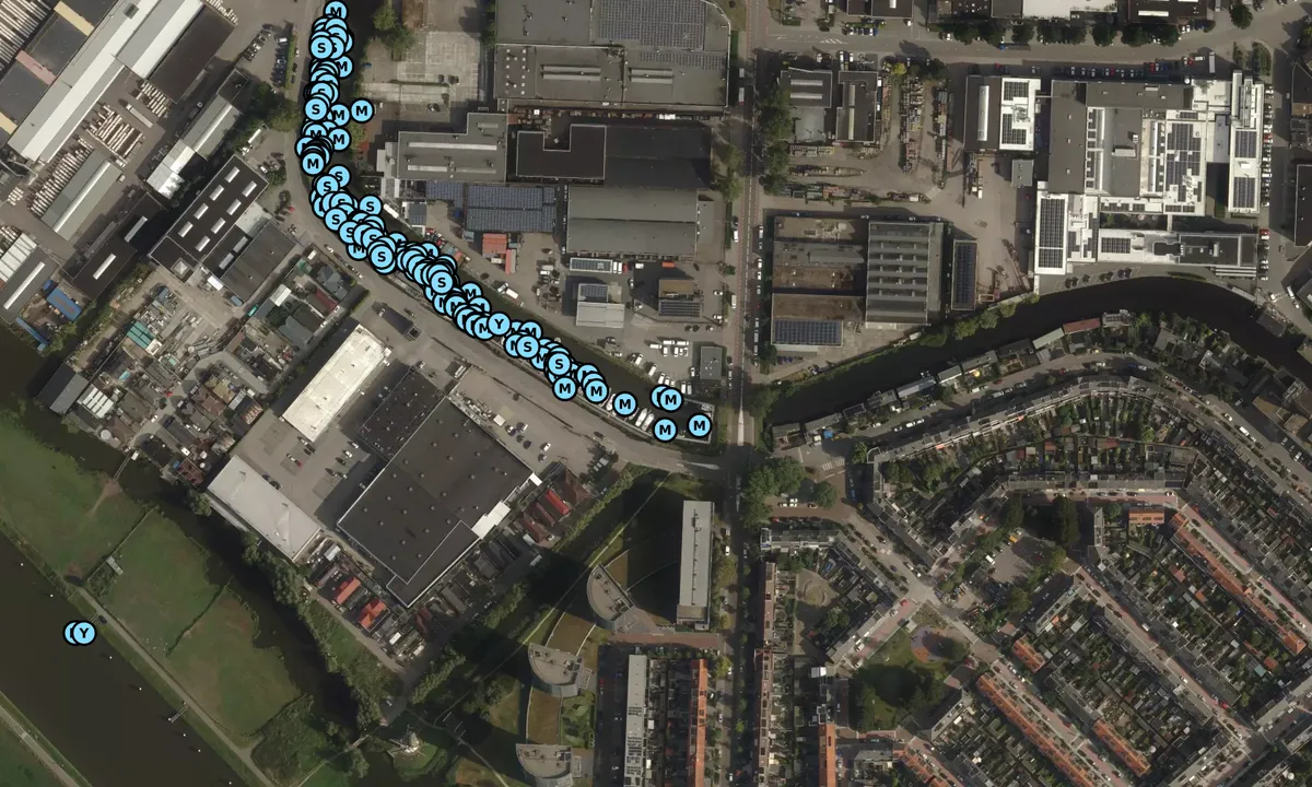 Satelite image of Goudkade Marina