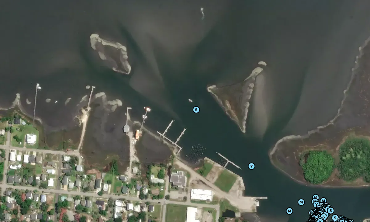 Satelite image of Government Shore Works