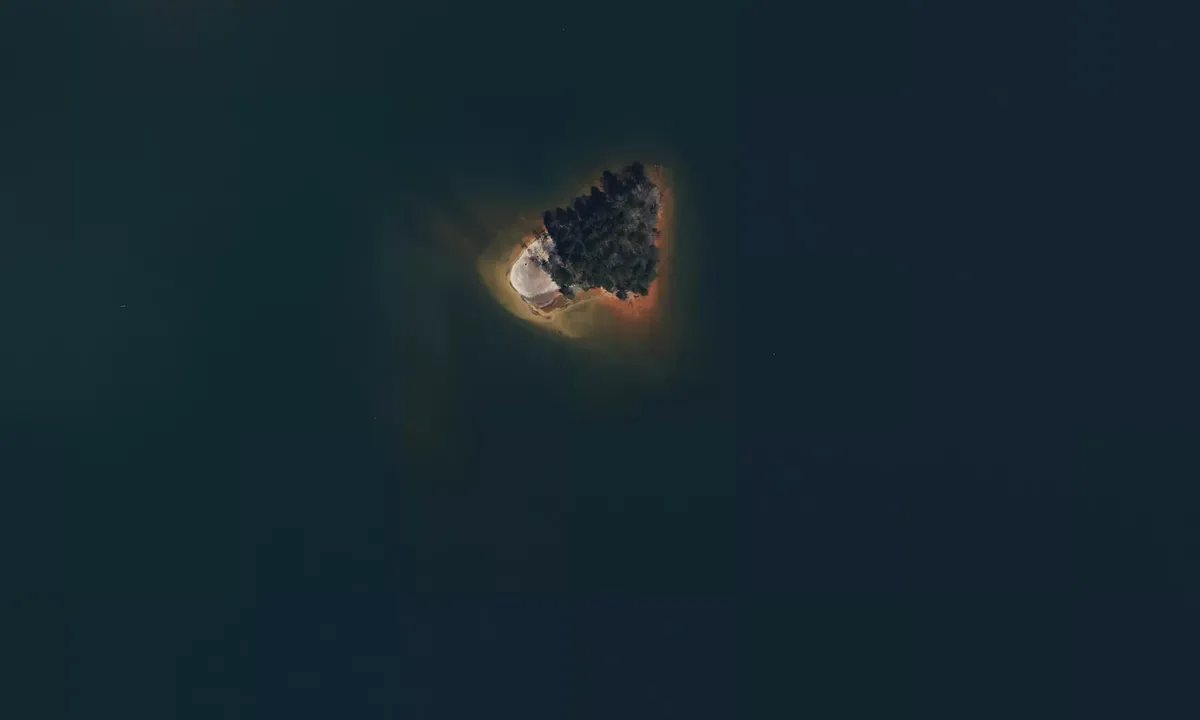 Satelite image of Governors Beach