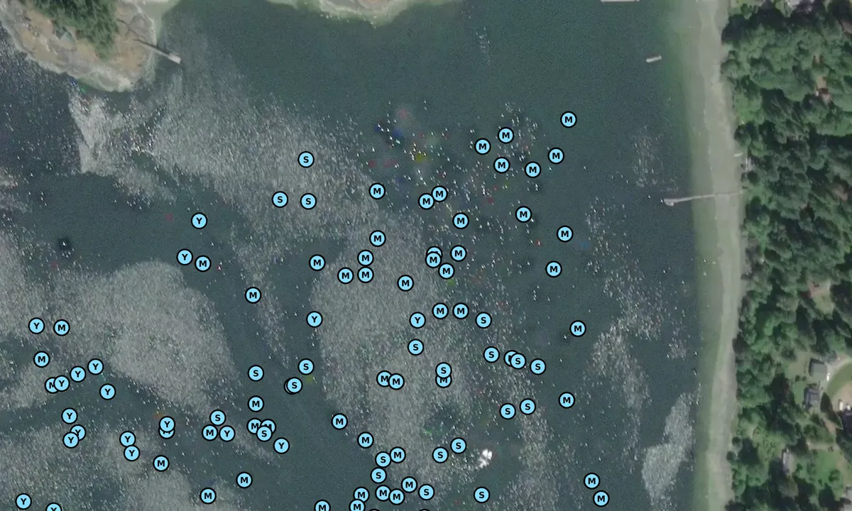 Satelite image of Gowlland Habour South