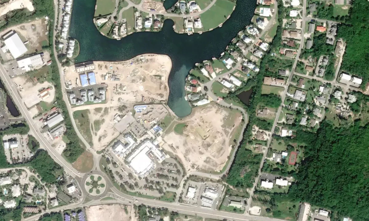 Satelite image of Grand Harbour Marina - George Town