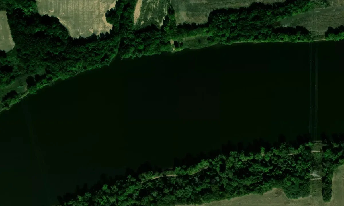 Satelite image of Grand River