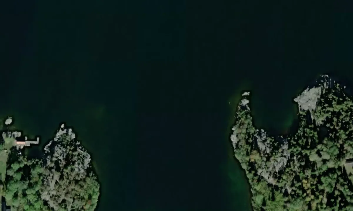 Flyfoto av Grännäsviken - Tjockö - SXK Stockholm bouy