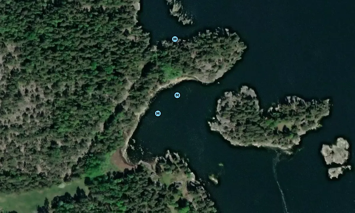Satelite image of Gränö - Smedkobbarna
