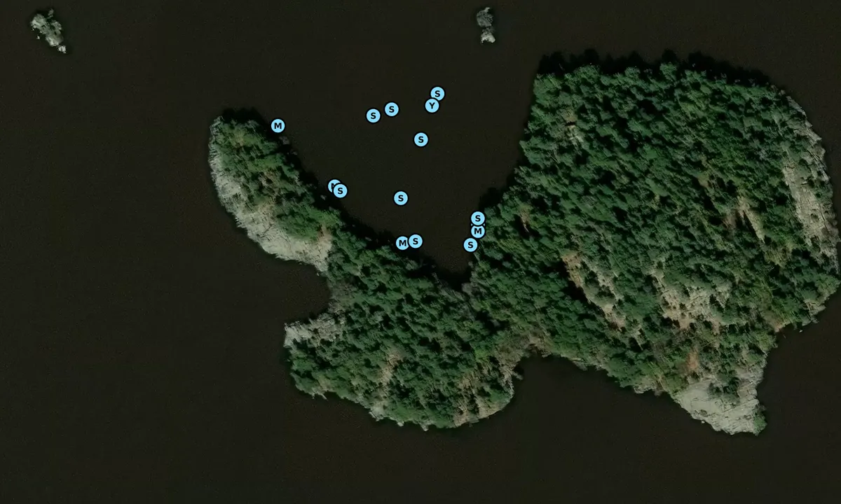 Satelite image of Granskär