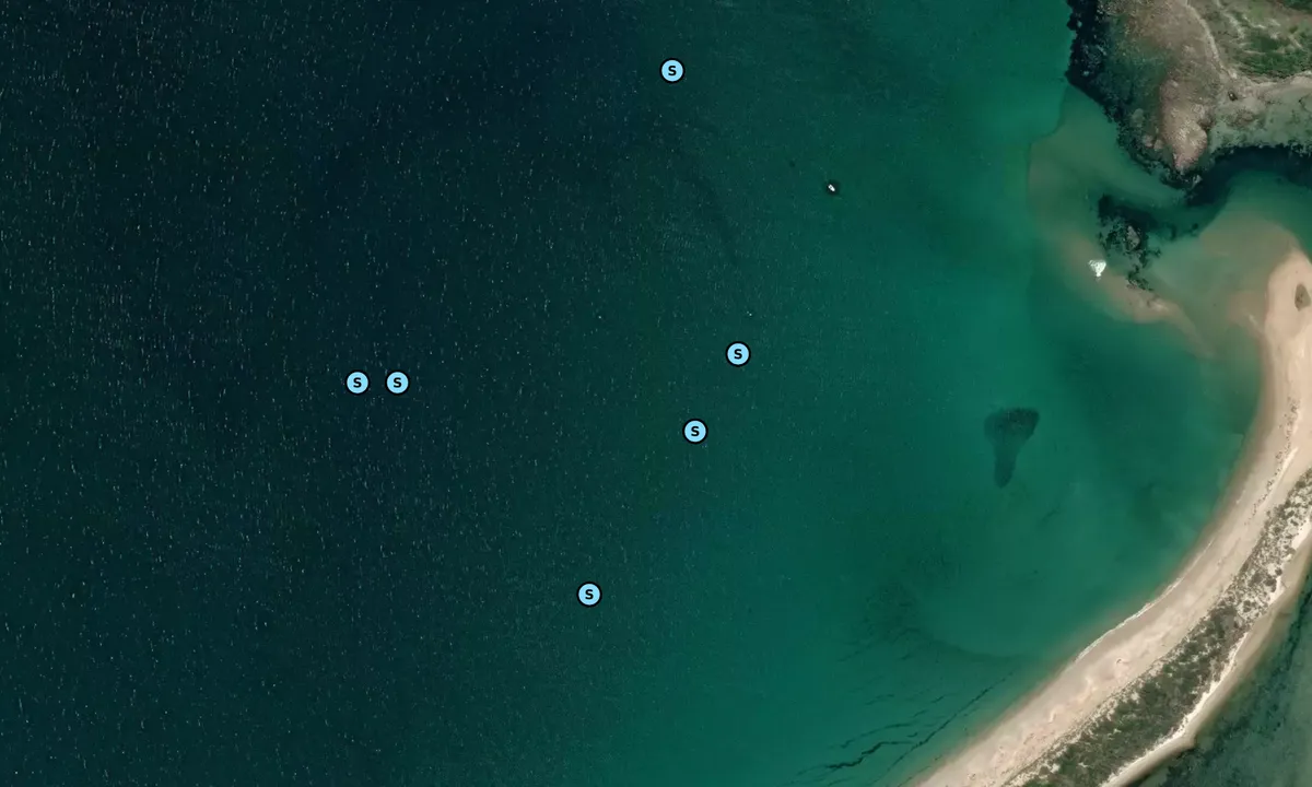 Satelite image of Great Musselroe Bay