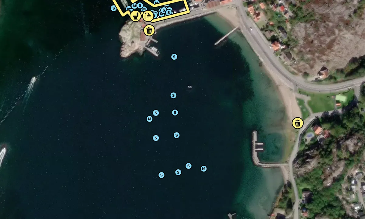 Satelite image of Grebbestad svaiplass
