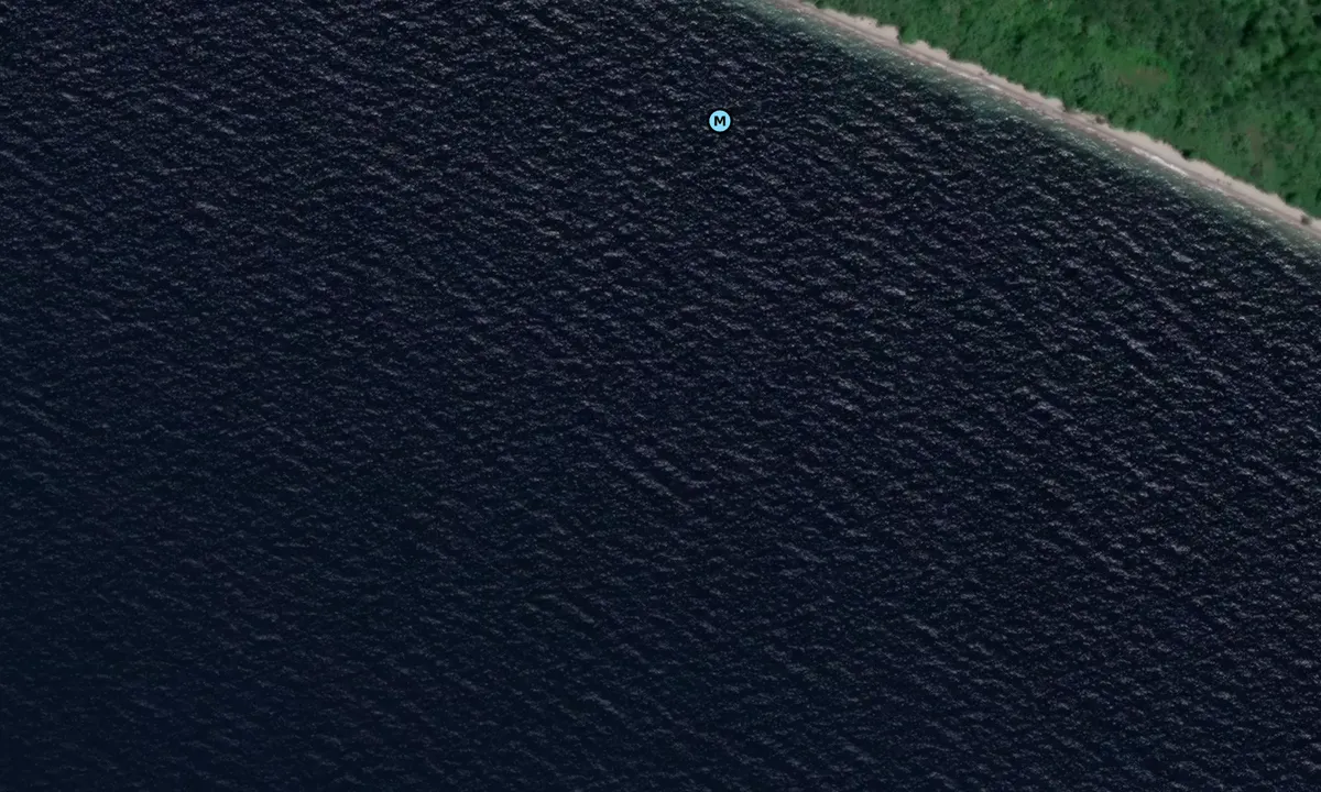 Satelite image of Green Island - Marinette