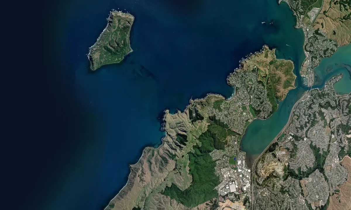 Flyfoto av Green Point - Porirua