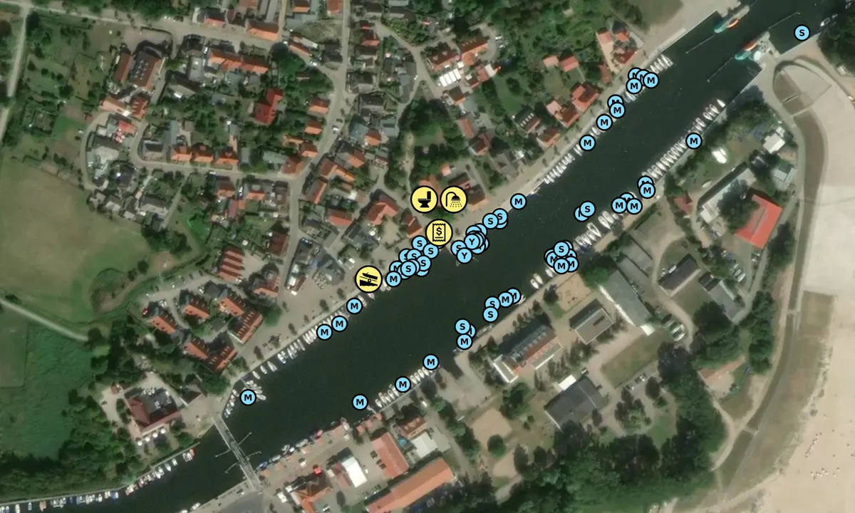 Satelite image of Greifswalder Boden