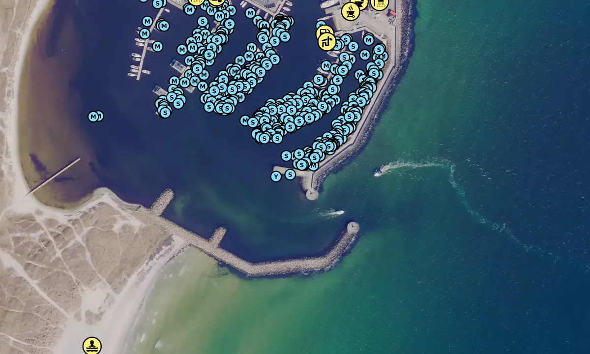 Satelite image of Grenaa Marina