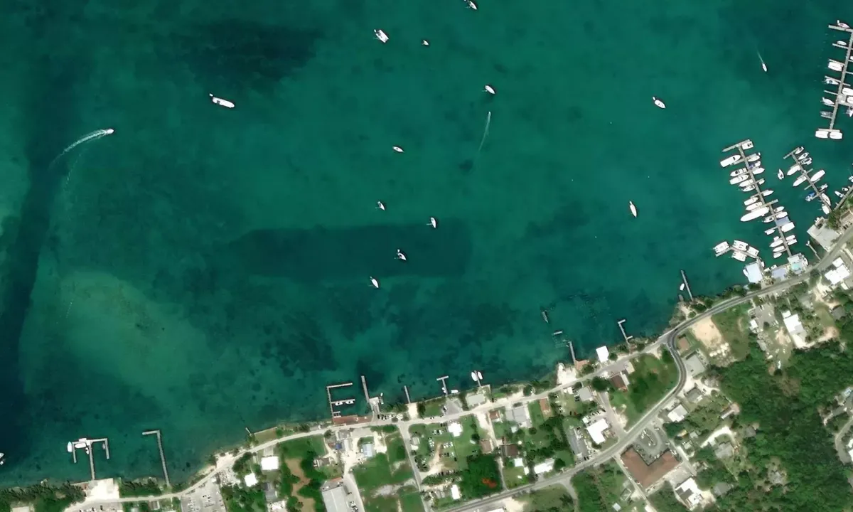 Satelite image of Greta's Pond
