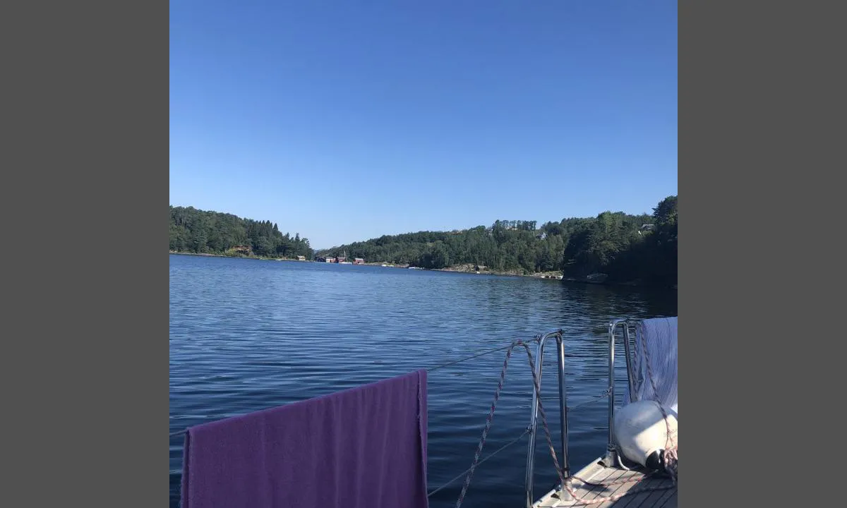 Gripnesvågen: {"base": "no", "no": "Utsikt mot den smale innseilingen til bukten.", "se": "Utsikt mot den smala inloppet till bukten.", "en": "View towards the narrow entrance to the bay.", "da": "Udsigt mod den smalle indsejling til bugten."}