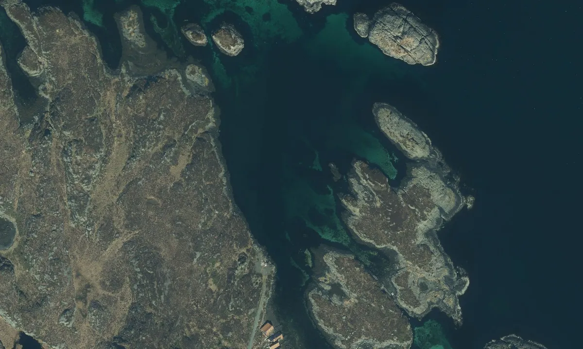 Flyfoto av Grisholmen