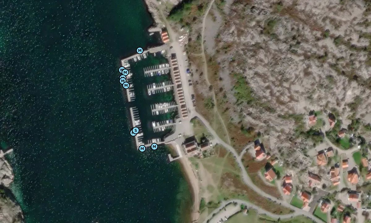 Satelite image of Grönemads Hamnförening