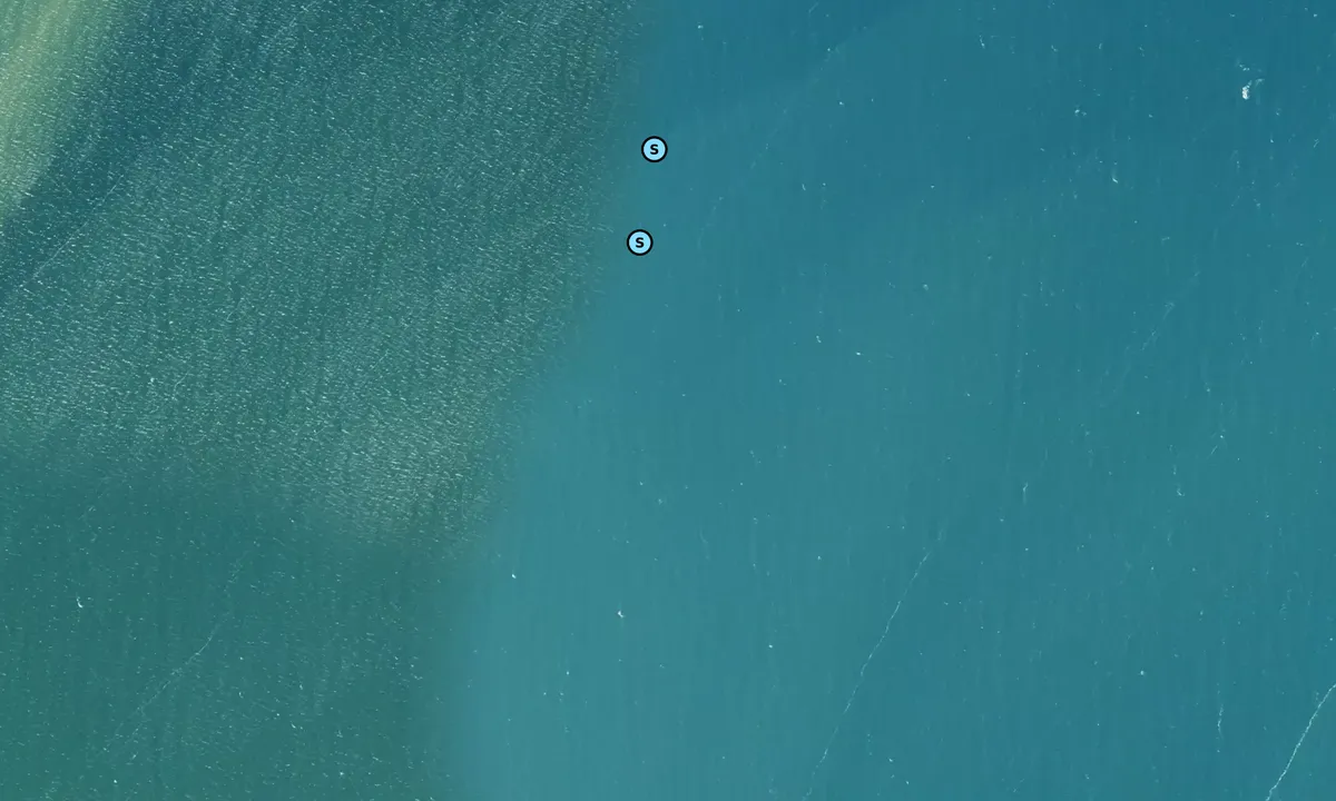 Satelite image of Grønninghoved Strand