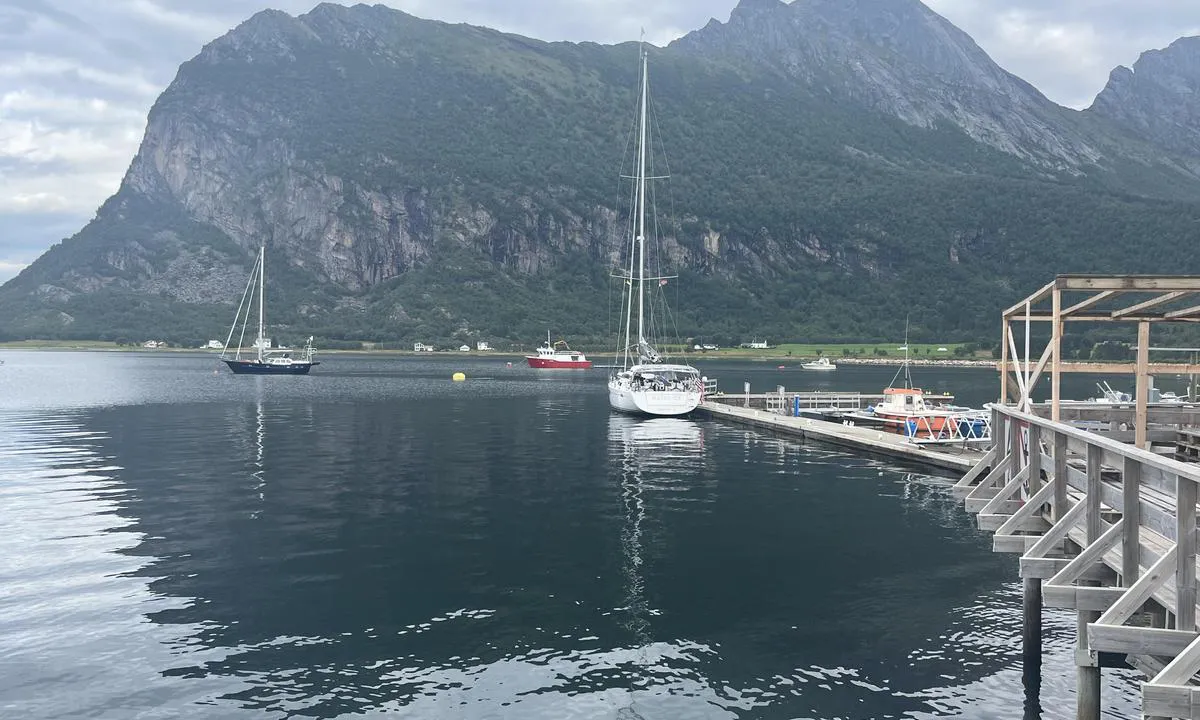 Grøtøy: Nice two nights. The store has taken over the docks from the boat club. The posted 40 foot boat limit does not seem to apply.