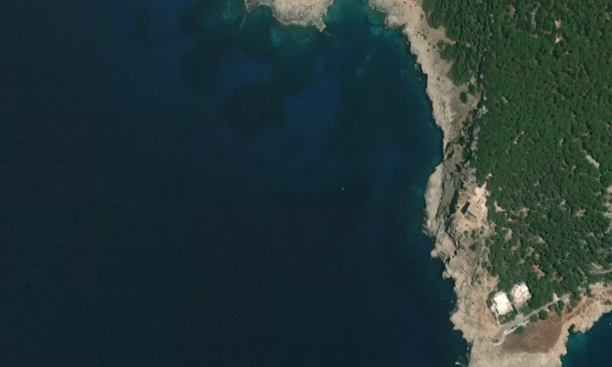 Satelite image of Grotta Verde 1