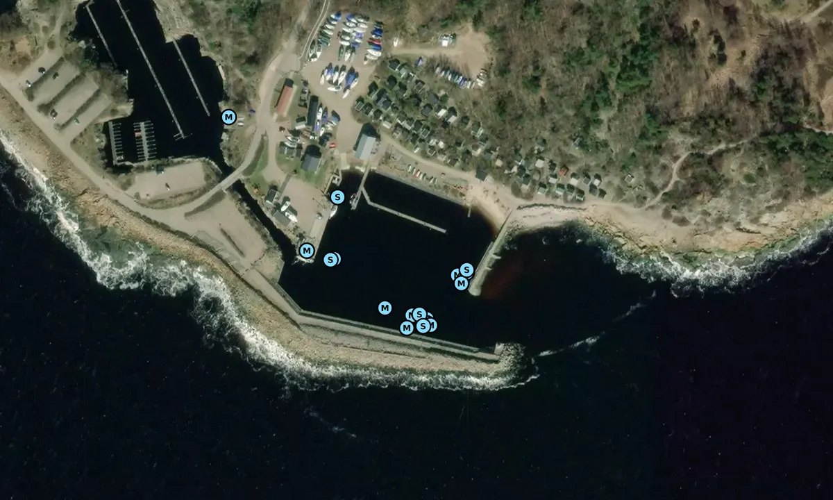 Satelite image of Grötvik - Halmstad