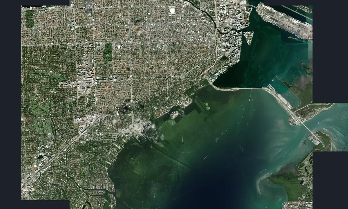 Flyfoto av Grove Isle Marina - Miami
