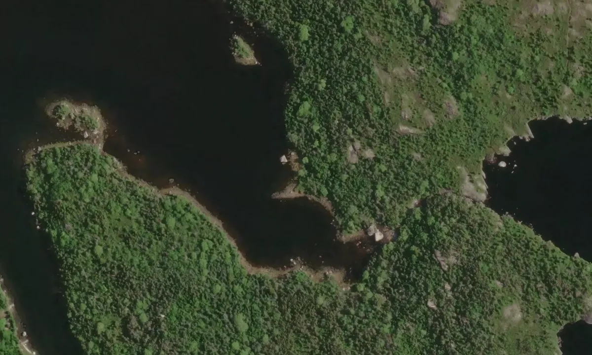 Satelite image of Grovers Cove