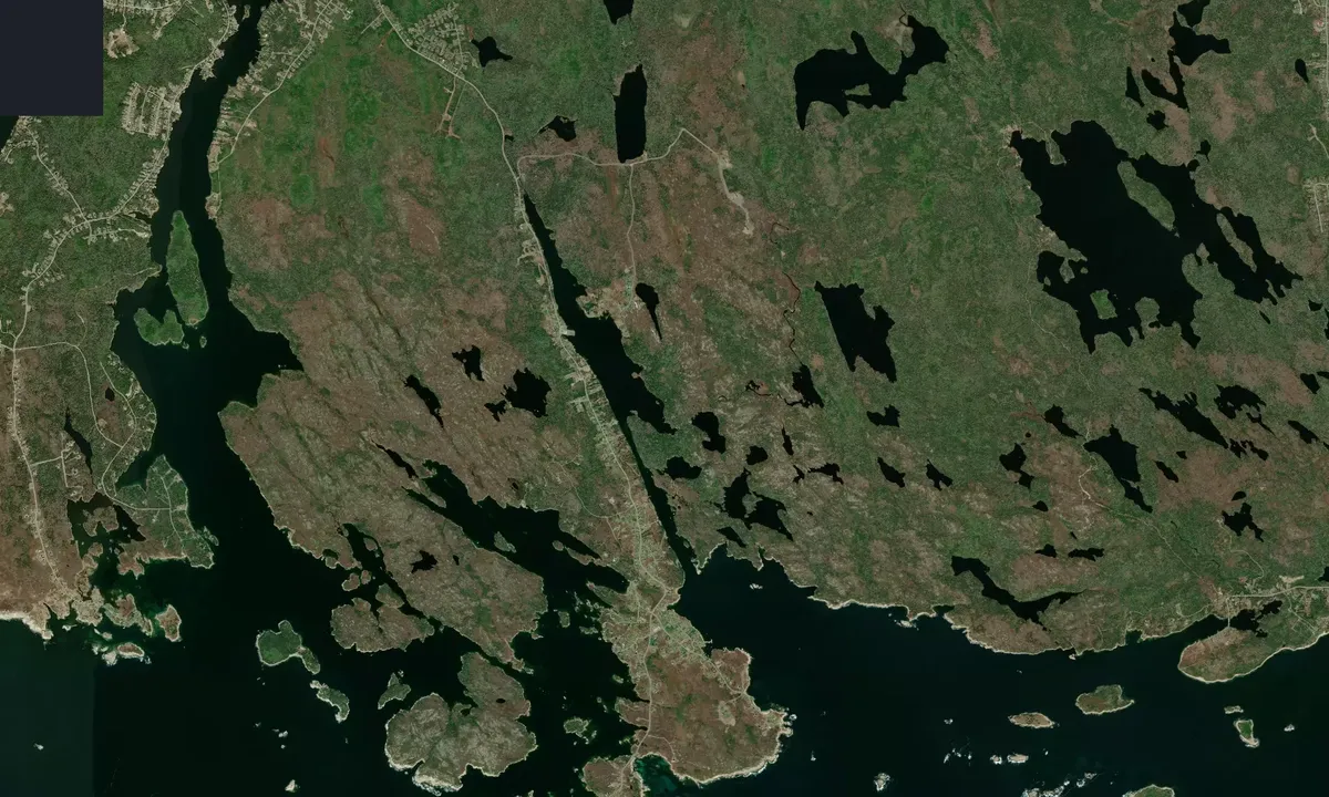 Flyfoto av Grovers Cove