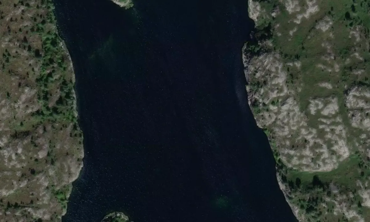Satelite image of Grunnevågen