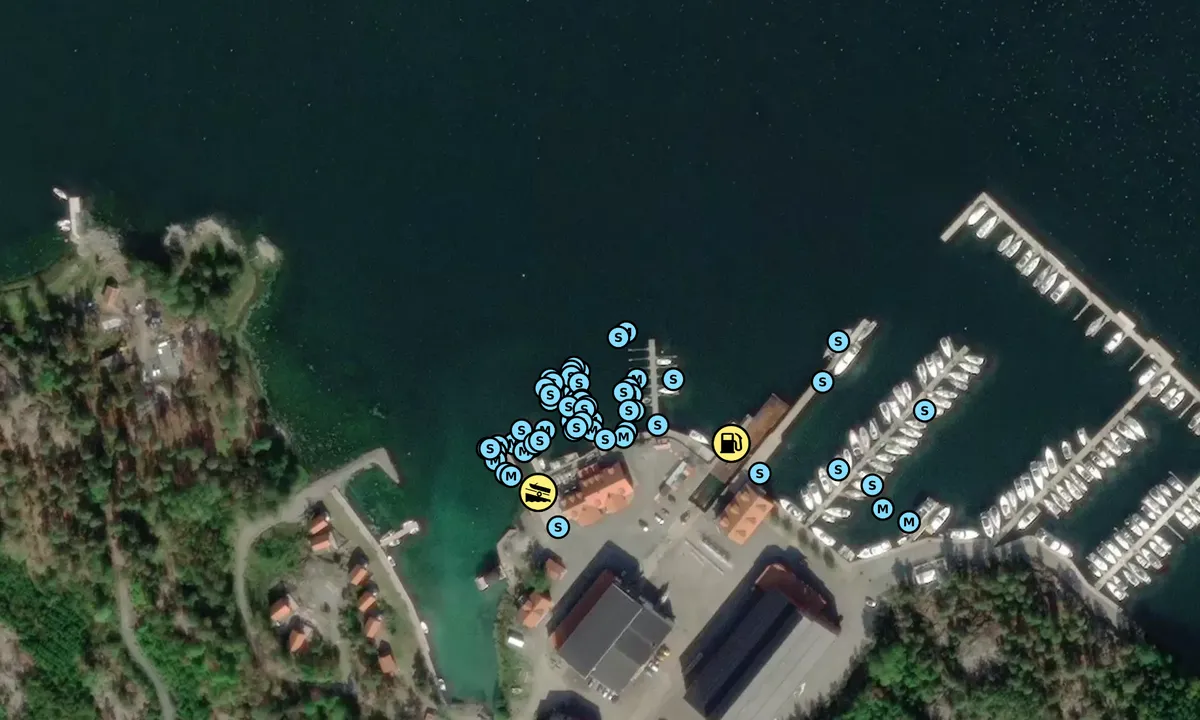 Satelite image of Gryts Varv och Marina