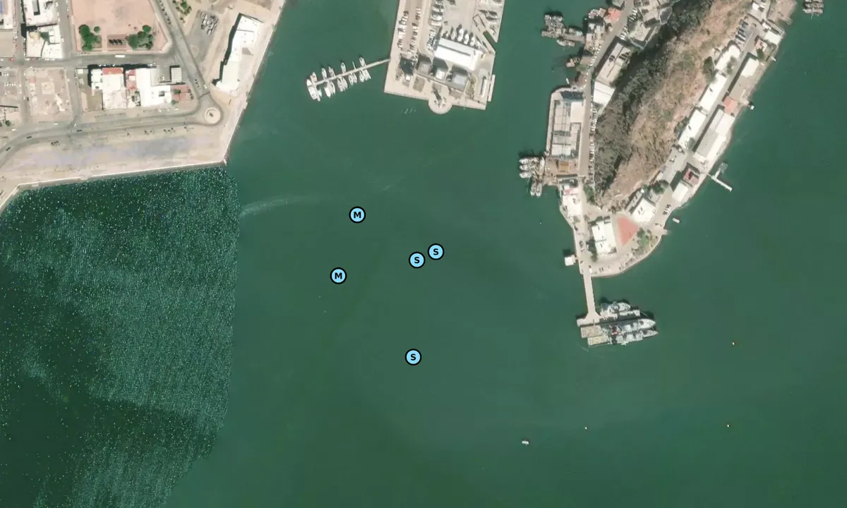 Satelite image of Guaymas North - 1