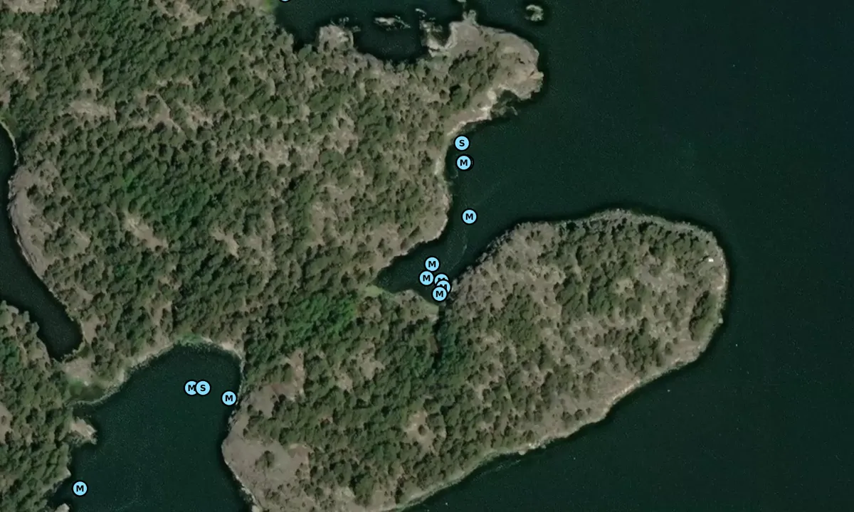 Satelite image of Gubbö långholme