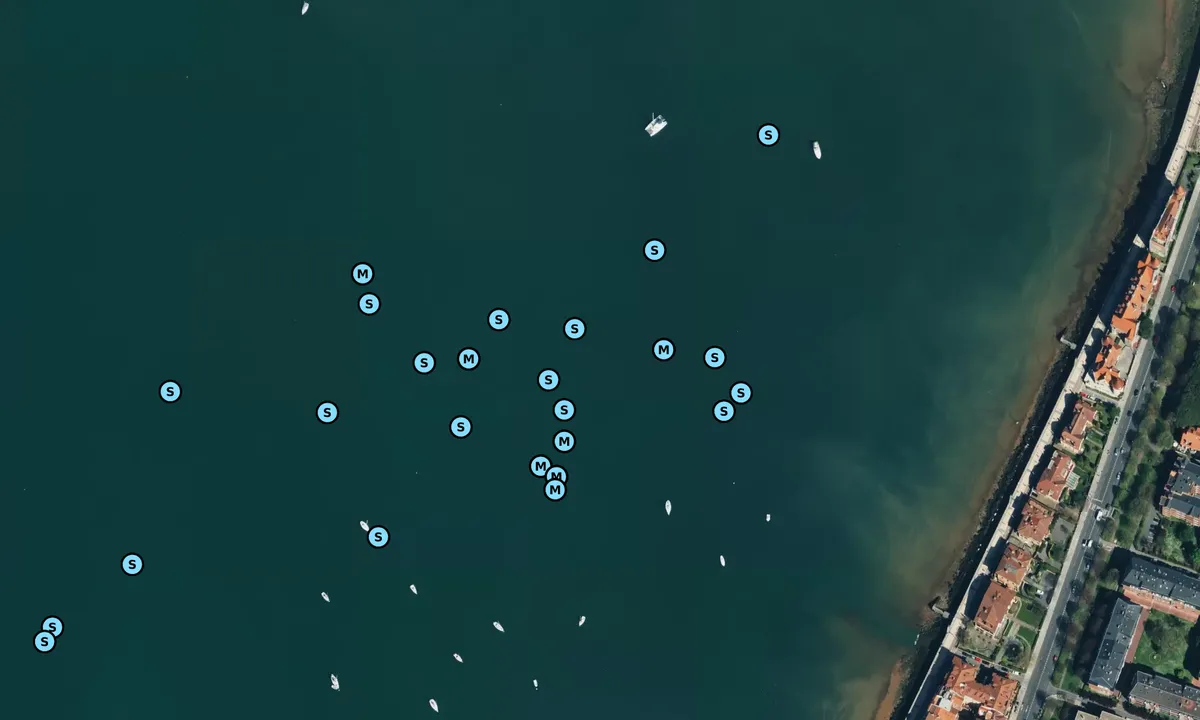 Satelite image of Guecho