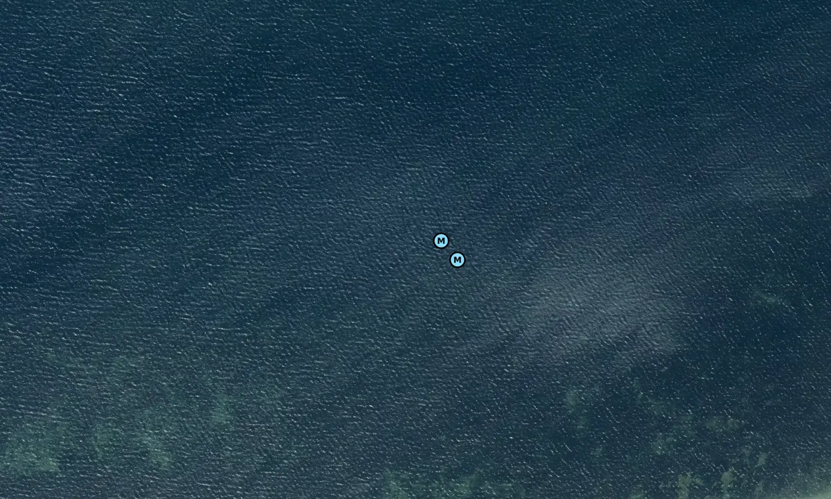 Satelite image of Guldborgsund Havre Hesten bouy