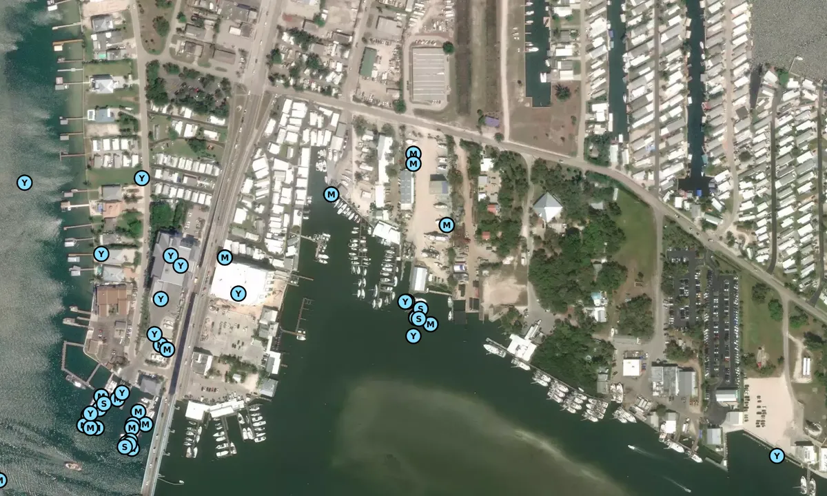 Satelite image of Gulf Marine Yacht Works