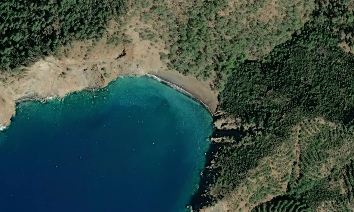 Satelite image of Gull Bay