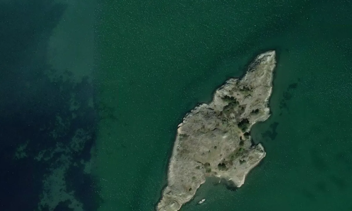 Flyfoto av Gullingen